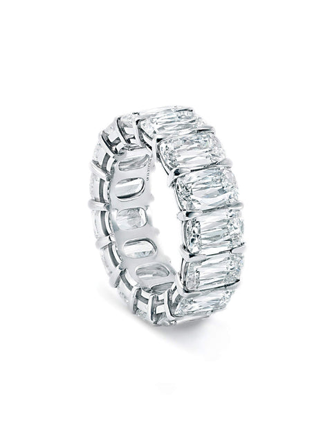 Ashoka Classic Full Hoop Platinum Eternity Ring